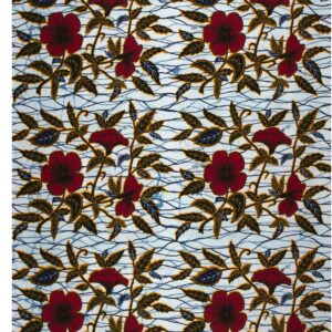 Pagne Wax Vlisco Lianes Royales