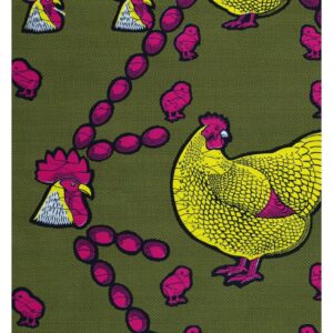 Pagne Wax Vlisco Richesse de Maman Poule